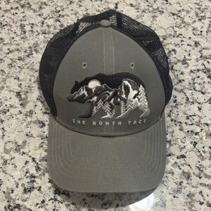 The North Face Olive and Black Mesh Cap